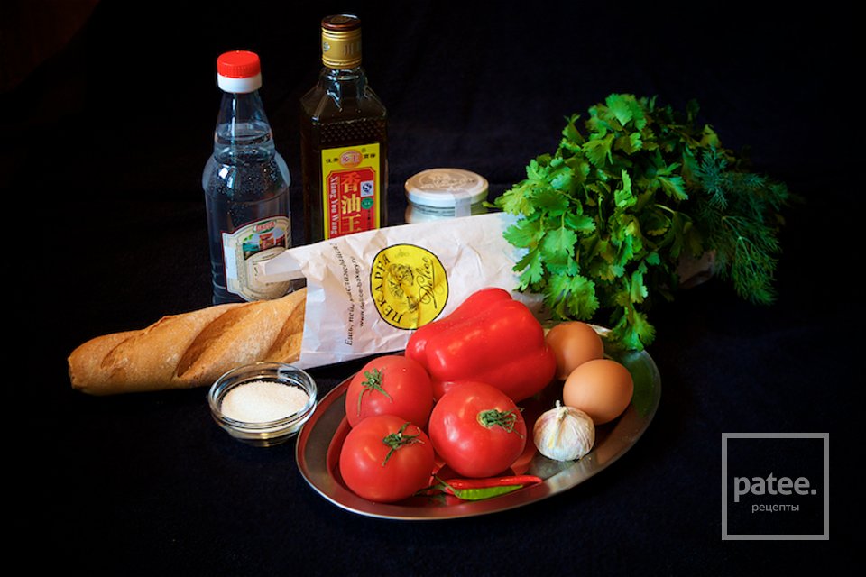 Сытный мацун - Шаг 1