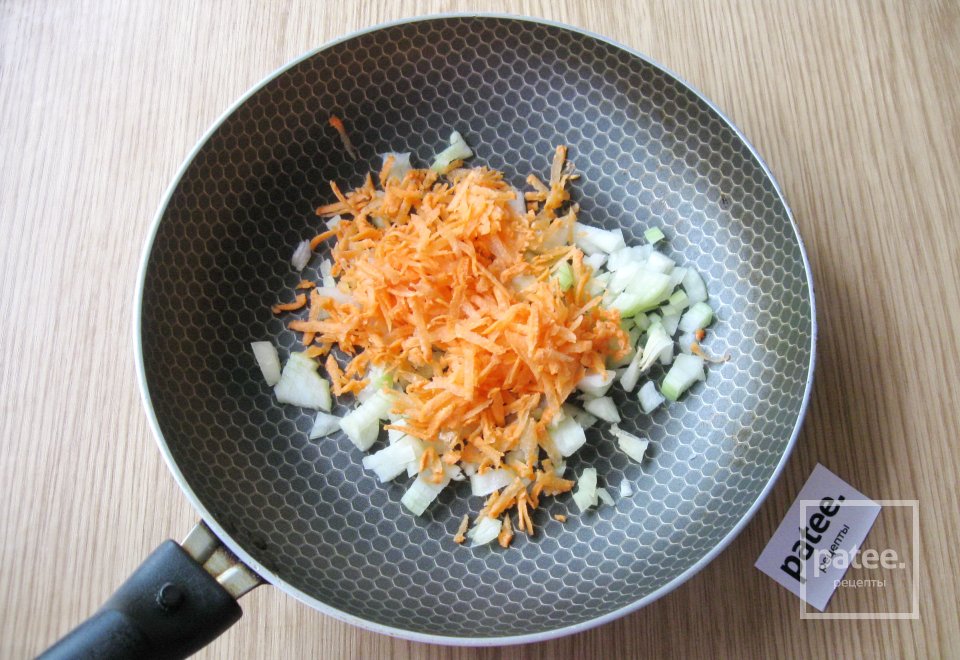 Кабачки запеченные в духовке с говяжьей печенью и овощами - Шаг 7