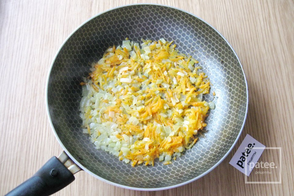 Кабачки запеченные в духовке с говяжьей печенью и овощами - Шаг 8