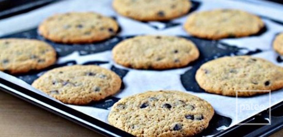 Американское овсяное печенье с шоколадной крошкой - Шаг 2