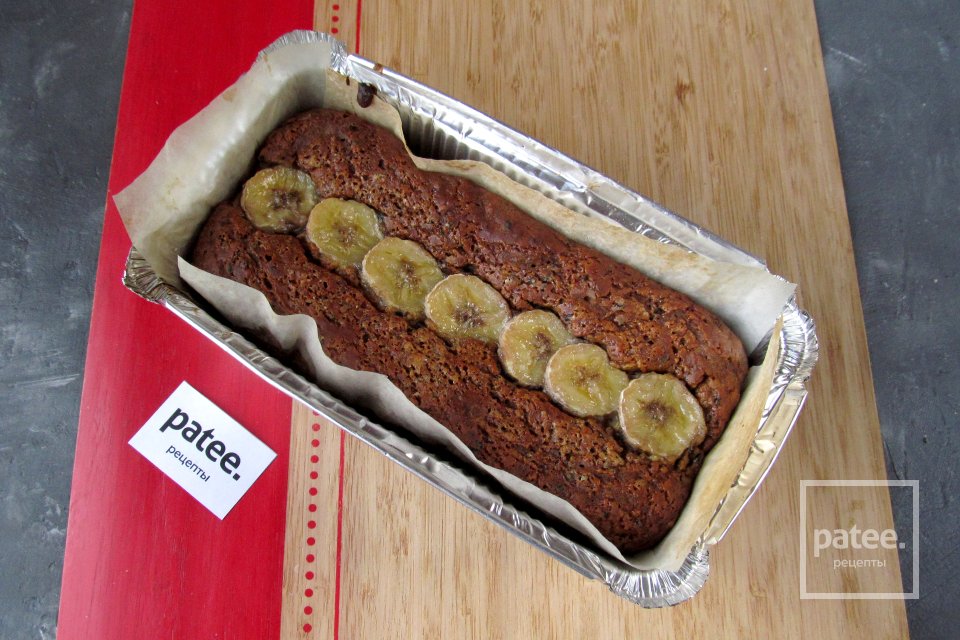 Банановый кекс с мёдом и кунжутом - Шаг 15