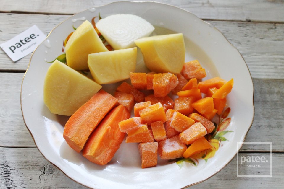 Тыквенный суп-пюре с курицей - Шаг 3