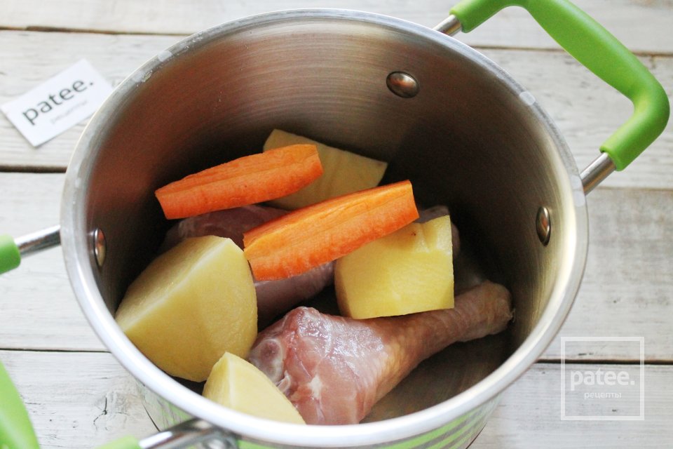 Тыквенный суп-пюре с курицей - Шаг 6