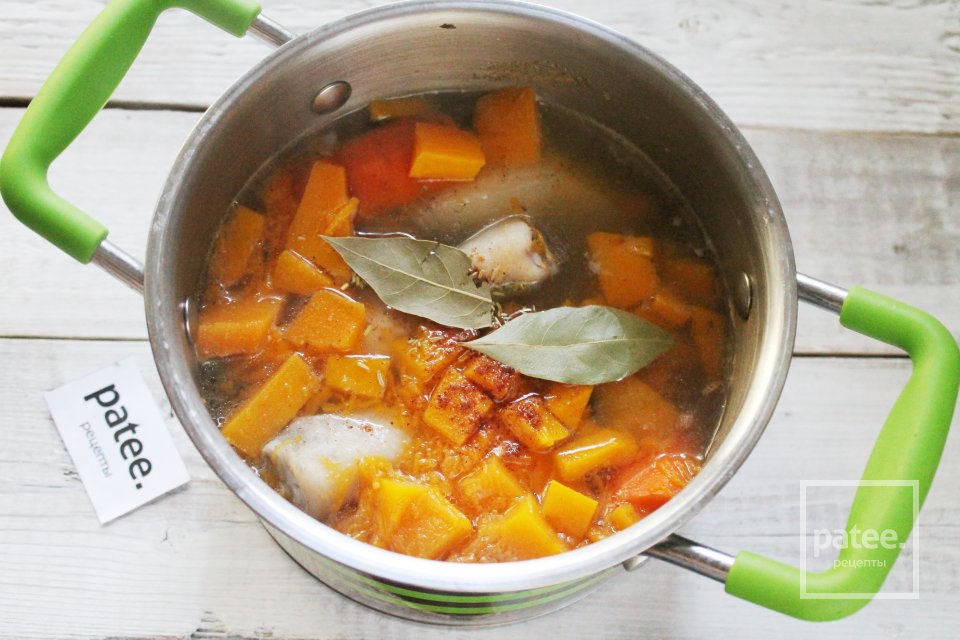 Тыквенный суп-пюре с курицей - Шаг 13