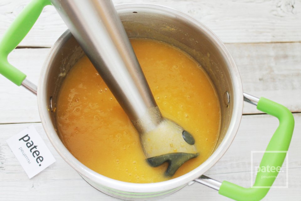 Тыквенный суп-пюре с курицей - Шаг 14