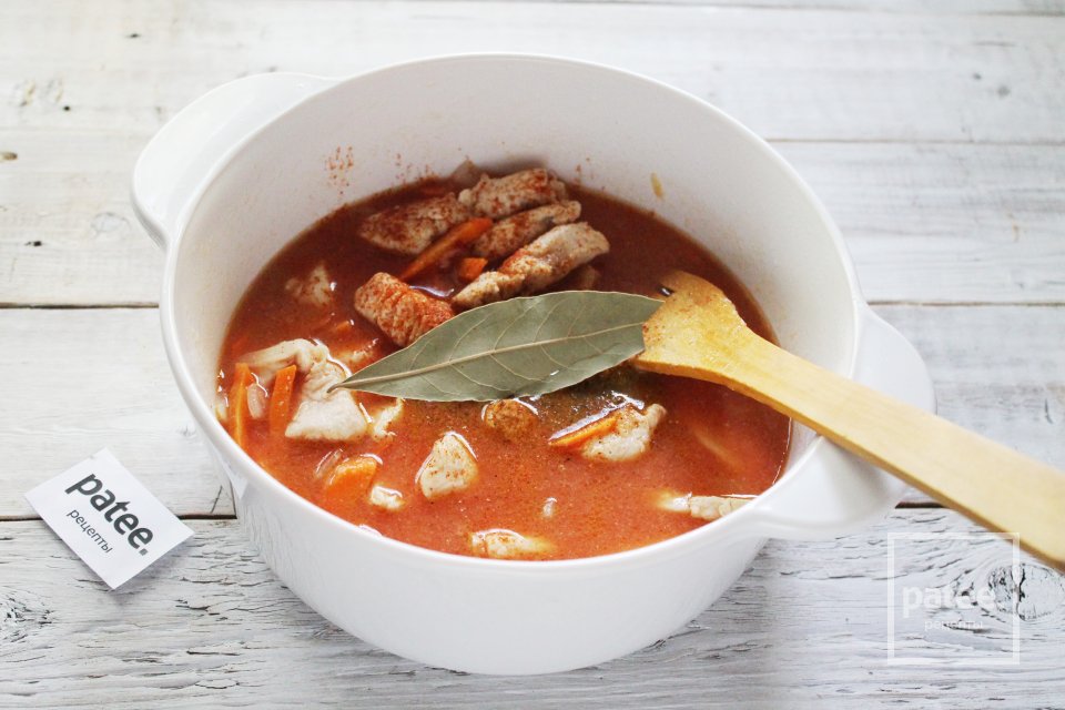 Гуляш из курицы - Шаг 16