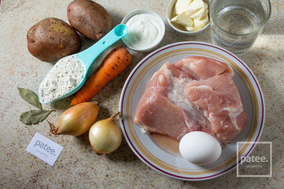 Суп с мясными клецками - Шаг 1