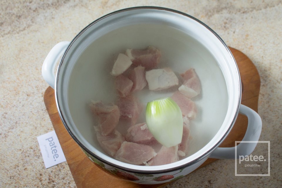 Суп с мясными клецками - Шаг 2