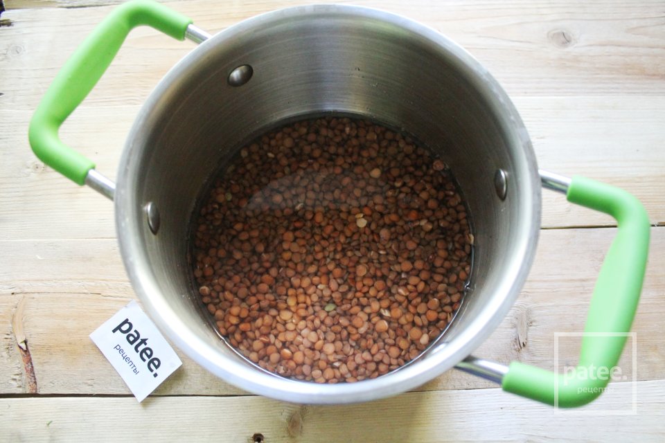 Домашний паштет из чечевицы - Шаг 3