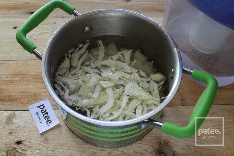 Постный борщ с килькой в томате - Шаг 4