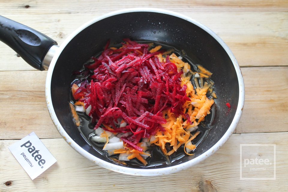 Постный борщ с килькой в томате - Шаг 9