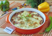 Запеканка из цветной капусты с яйцами и сыром