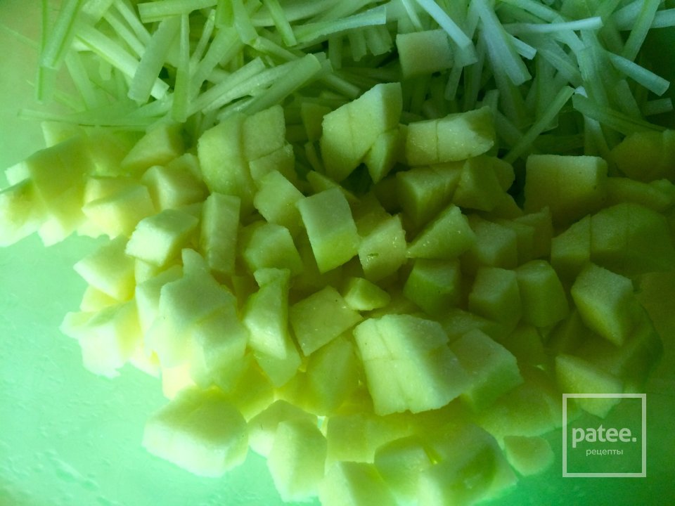 Салат "Вальдорф". - Шаг 2