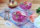 Салат со свеклой и крабовыми палочками