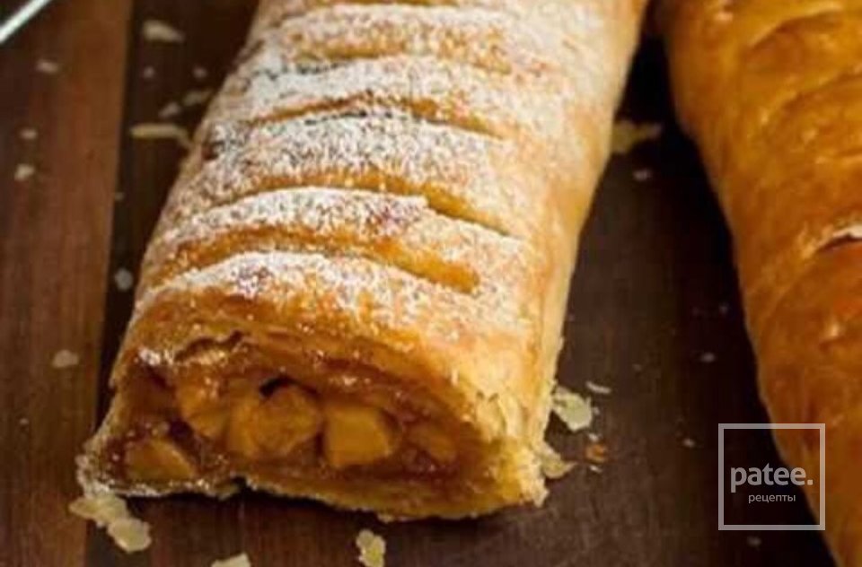 Яблочный штрудель - Шаг 4