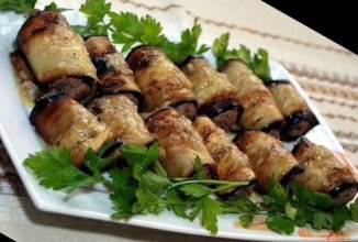 РУЛЕТЫ ИЗ БАКЛАЖАНОВ