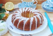 Лимонный кекс на кефире