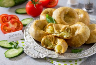 Кныши - пирожки с картошкой в духовке