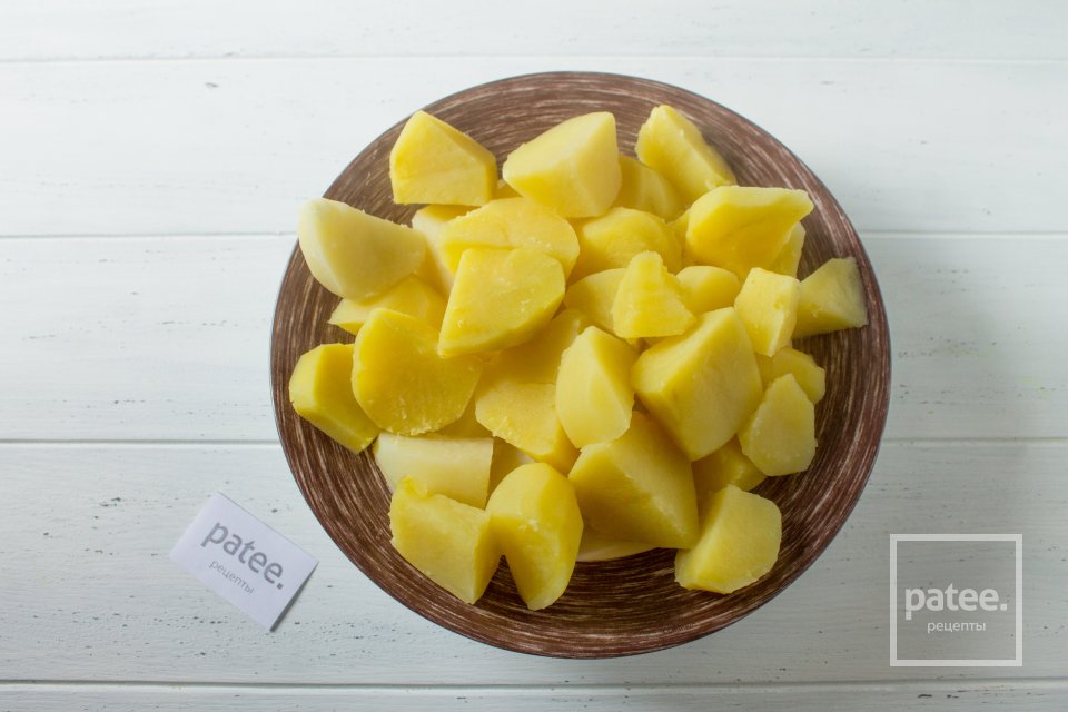 Кныши - пирожки с картошкой в духовке - Шаг 7