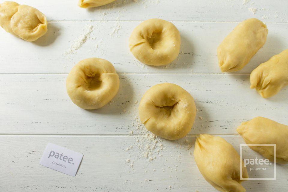 Кныши - пирожки с картошкой в духовке - Шаг 14