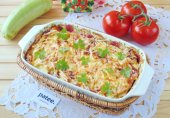 Запеканка из кабачков с творогом