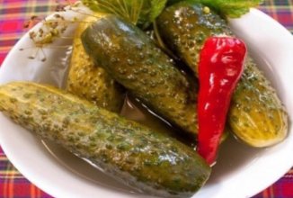 Огурцы малосольные абхазские