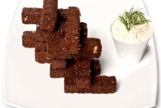 Гренки чесночные