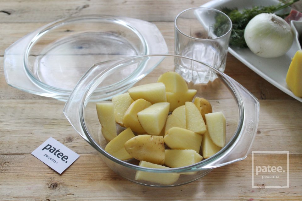 Картофельный салат с пикантной заправкой - Шаг 5