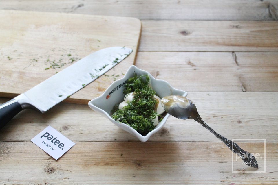 Картофельный салат с пикантной заправкой - Шаг 14