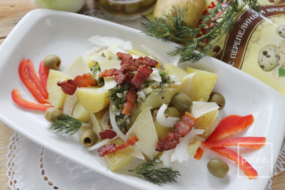 Картофельный салат с пикантной заправкой - Шаг 25