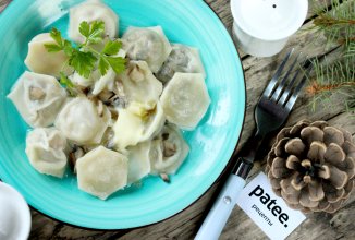 Пельмени с грибами