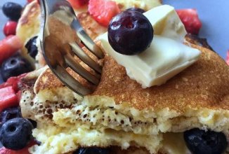 Воздушные рисовые панкейки 🥞