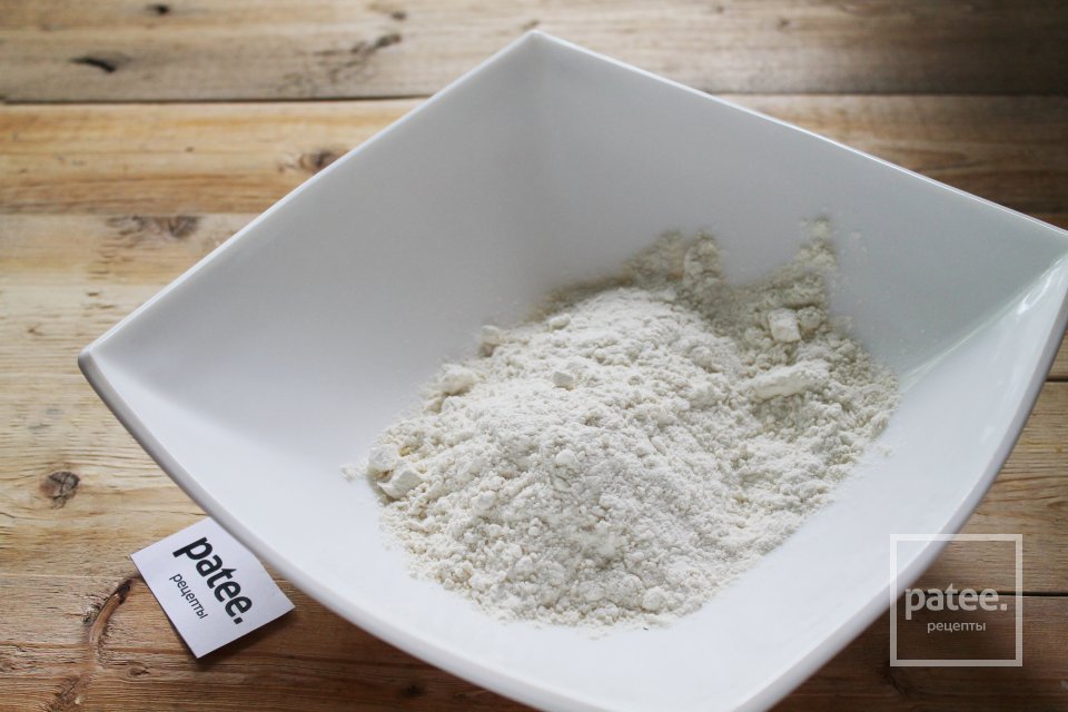 Насыпной пирог с ягодами - Шаг 3