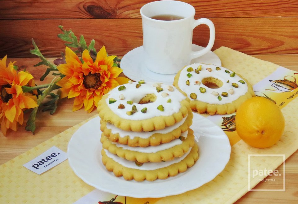 Лимонные кольца с фисташками и арахисом - Шаг 24