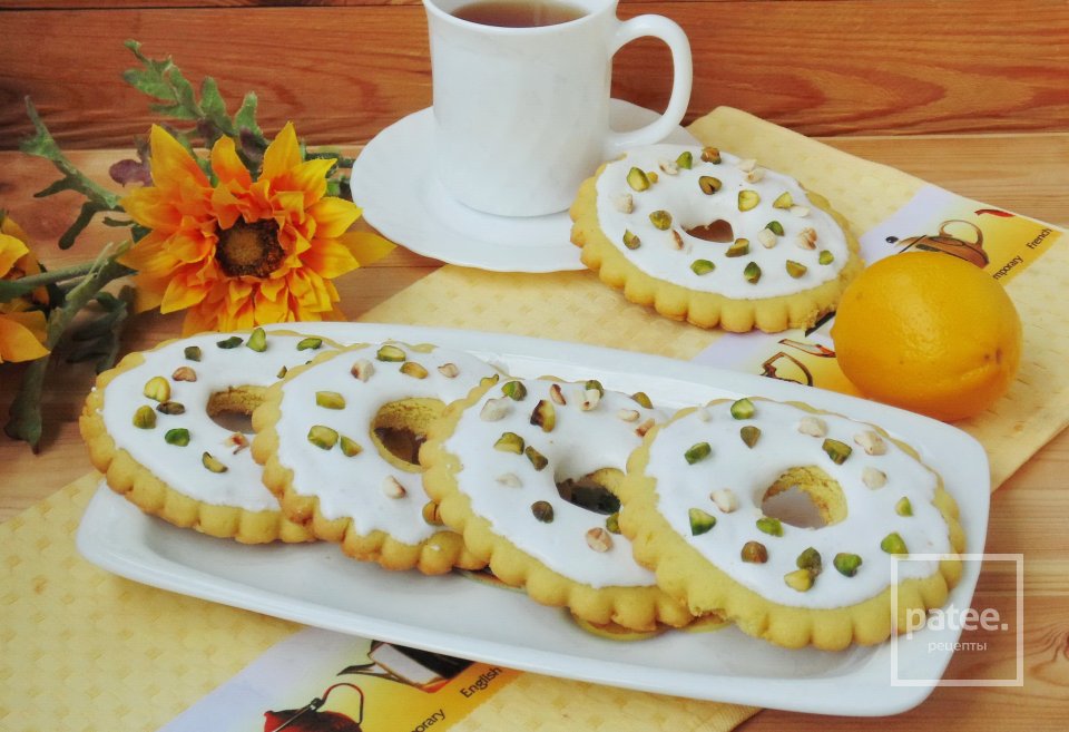 Лимонные кольца с фисташками и арахисом - Шаг 25