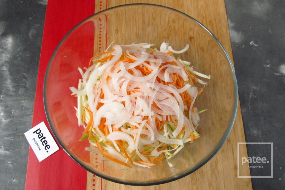 Кабачки по-корейски - Шаг 6