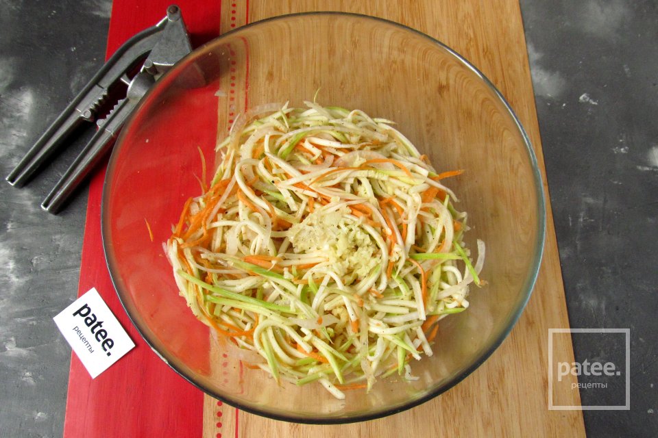 Кабачки по-корейски - Шаг 11