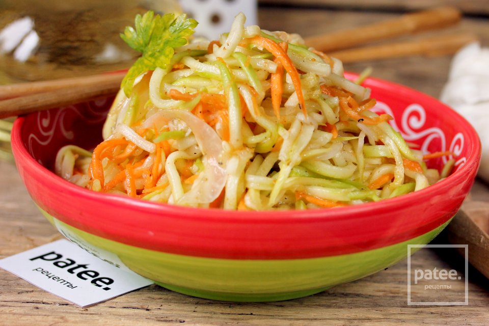 Кабачки по-корейски - Шаг 14