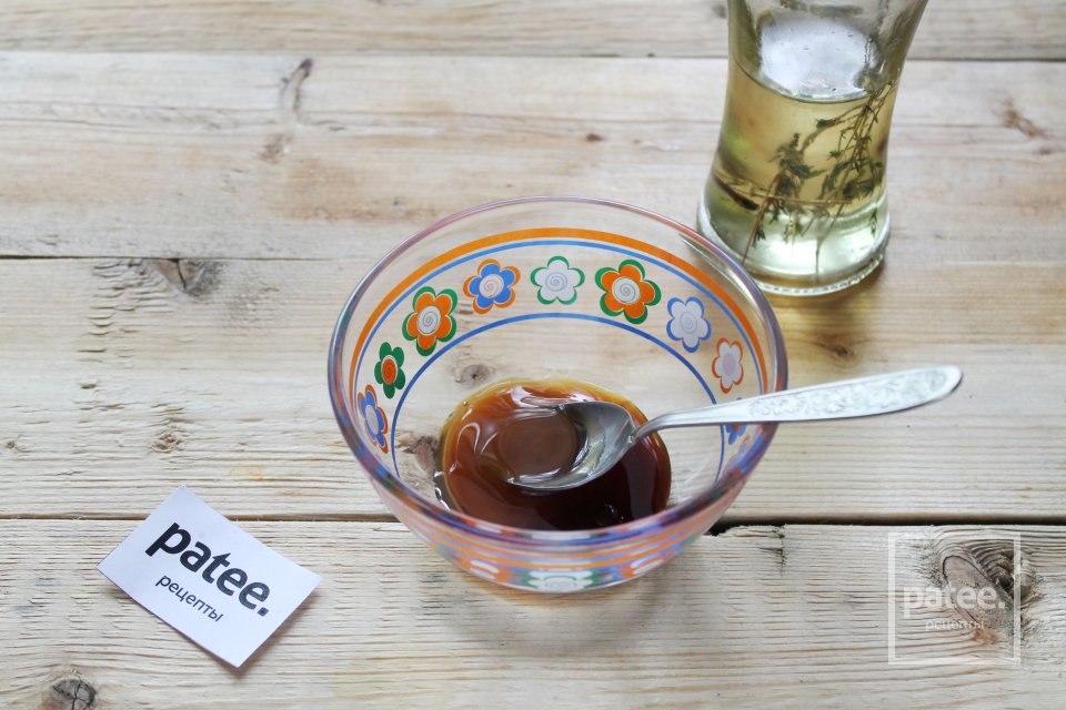 Теплый салат с молодым картофелем и лисичками - Шаг 8