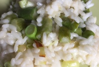 Ризотто со спаржей