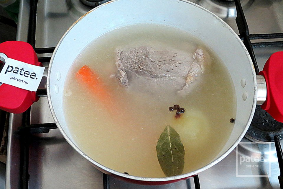 Блины со свининой и сыром - Шаг 3