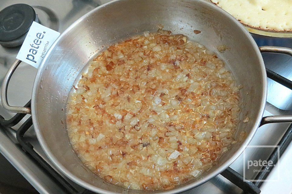 Блины со свининой и сыром - Шаг 7