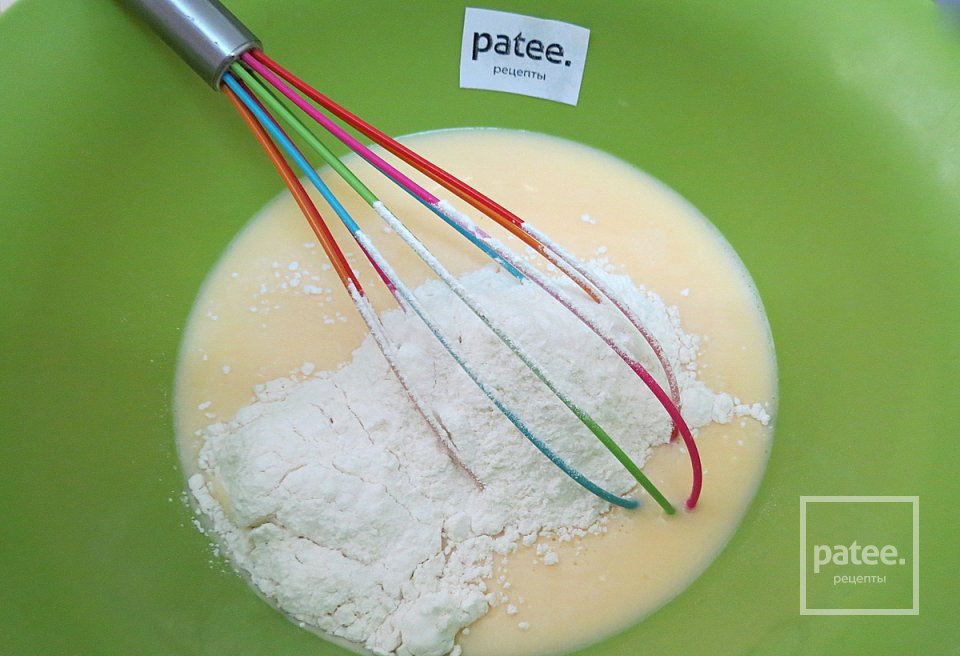 Блины со свининой и сыром - Шаг 13