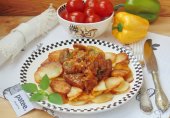 Жаркое из свинины с картофелем в духовке
