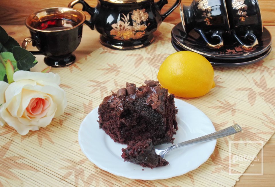 Постный пирог без яиц - Шаг 19