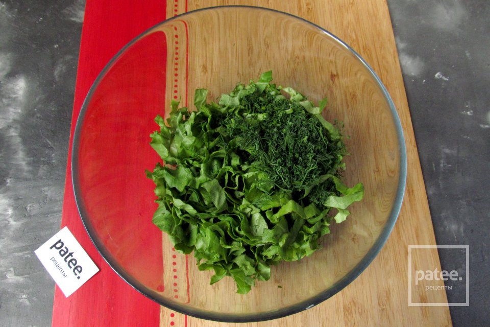 Салат из листьев салата - Шаг 4