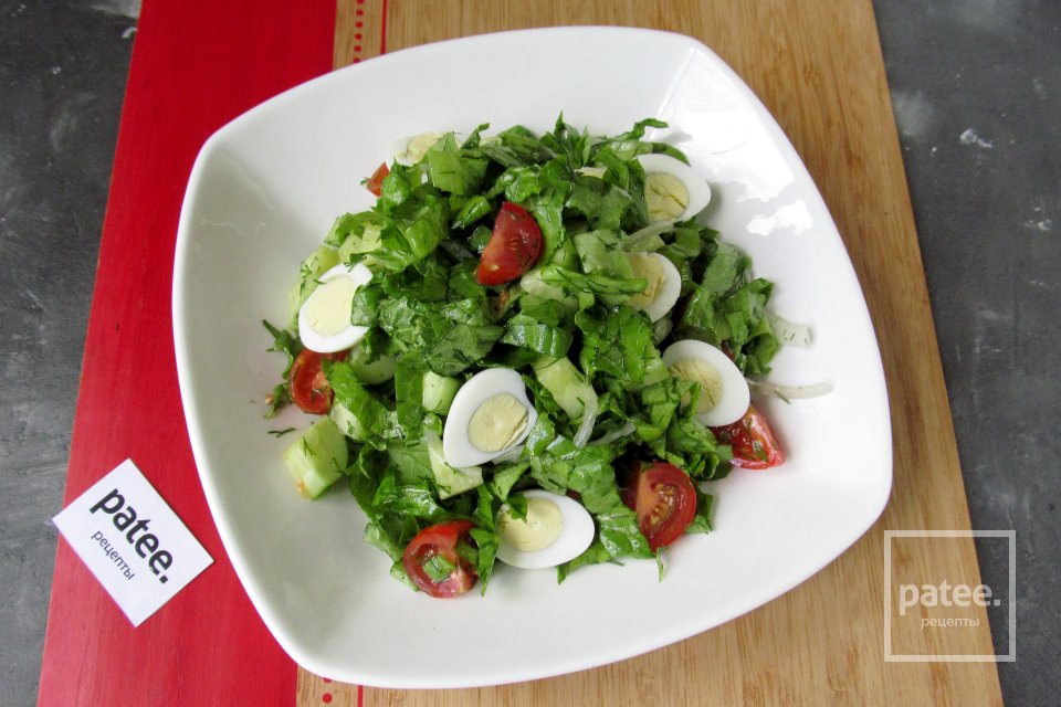 Салат из листьев салата - Шаг 13