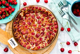 Клафути с черешней