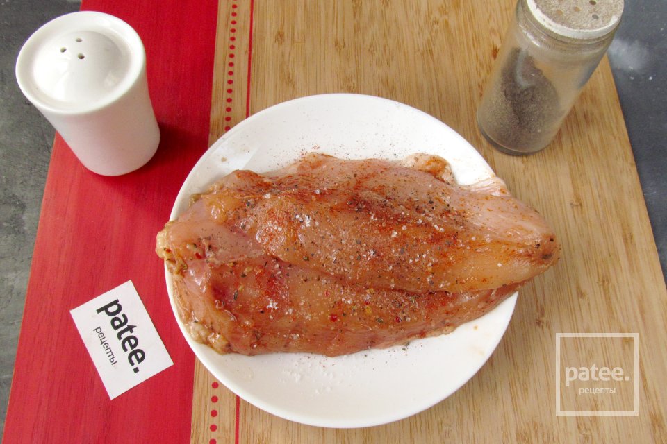 Салат с курицей и огурцом - Шаг 3