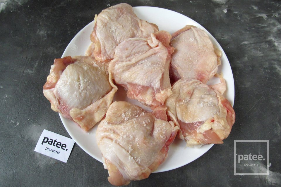 Курица с кабачками в духовке - Шаг 11